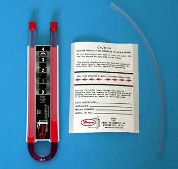 Dwyer 4" Manometer U-Tube